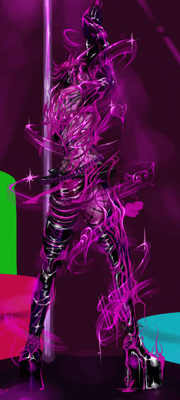 A dancer leading the revival of scemo internet culture.