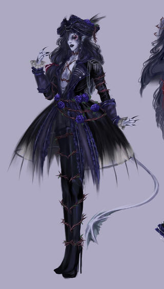 A Forgotten Realms pirate whose encounter upon a legendary ghost ship left them in fragmented reality.